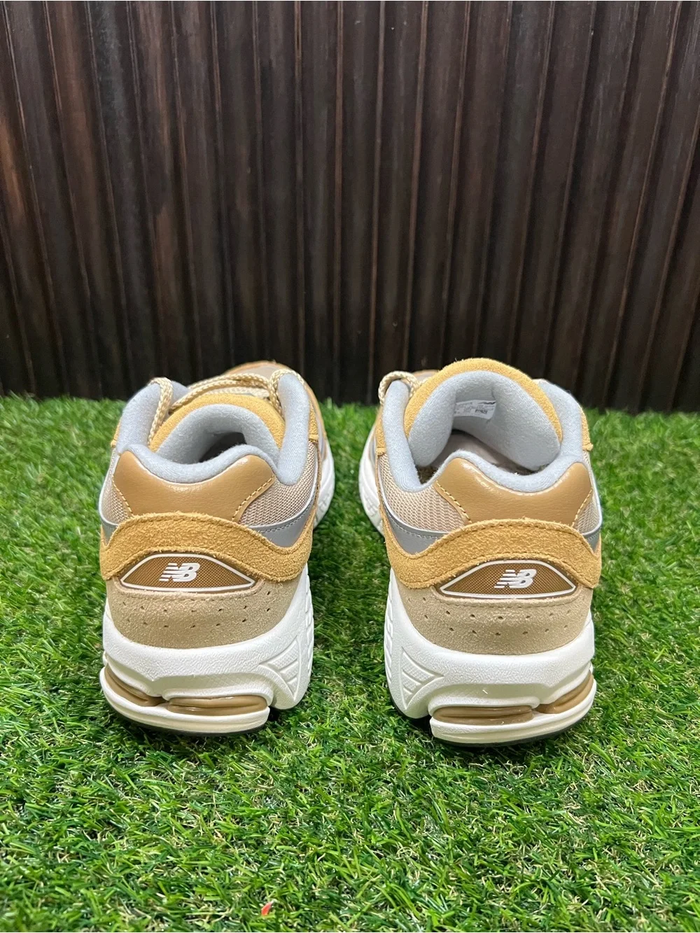 size 6.5 - New Balance 2002R Shoes Womens  Beige Grey Sneakers GC2002CE